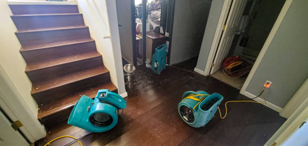 Water damage restoration process in Swedeland, PA